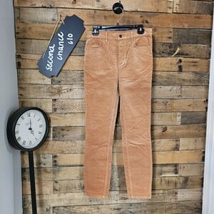 LOFT Women's High Waisted Skinny Cordurory/velvour Pants Size 4/27